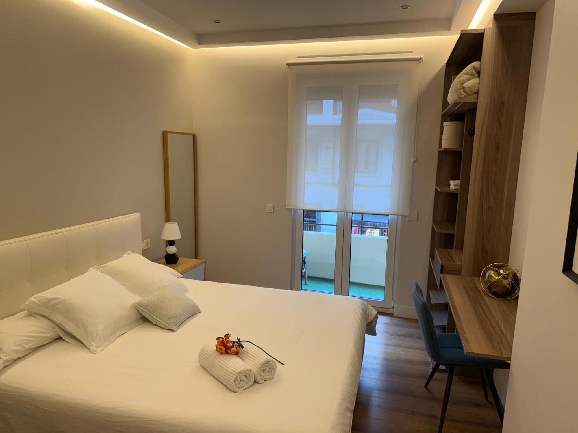 Apartamento Nuevo Lujoso Suites Centro Bilbao Wifi ,Parking Gratis Bilbau Exterior foto