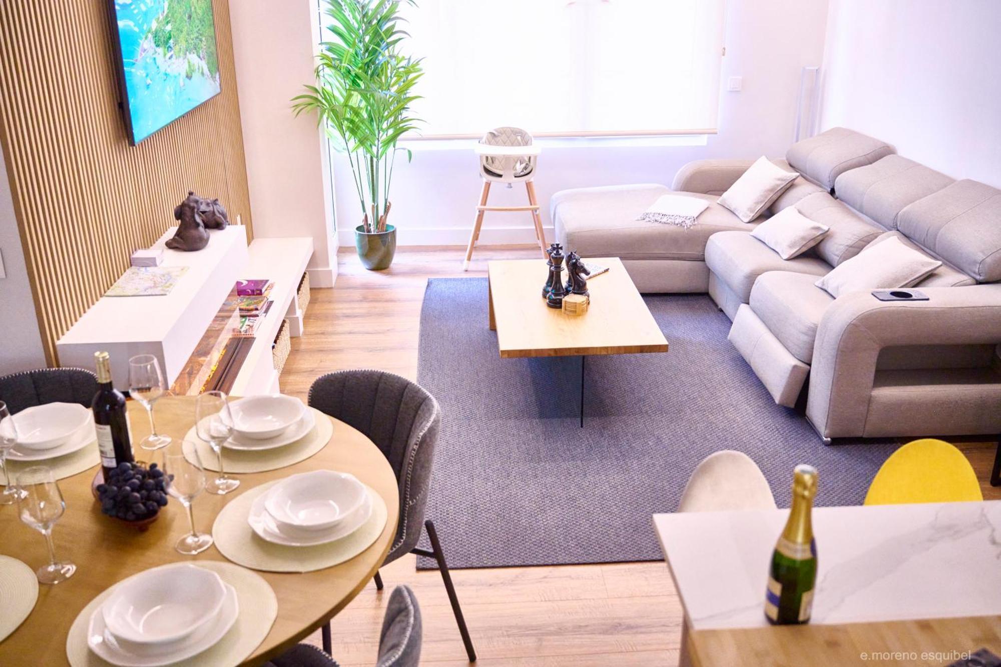 Apartamento Nuevo Lujoso Suites Centro Bilbao Wifi ,Parking Gratis Bilbau Exterior foto