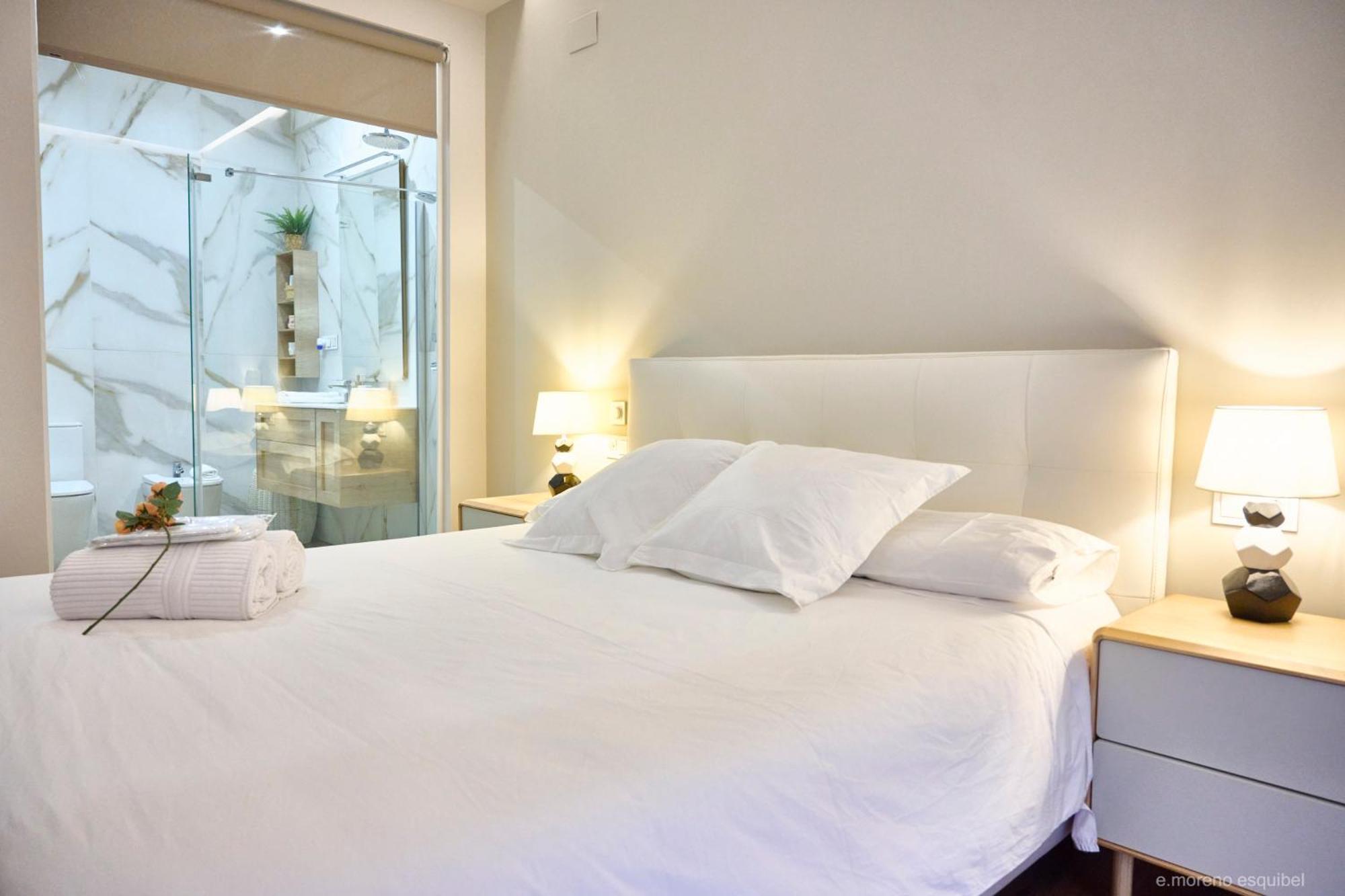 Apartamento Nuevo Lujoso Suites Centro Bilbao Wifi ,Parking Gratis Bilbau Exterior foto